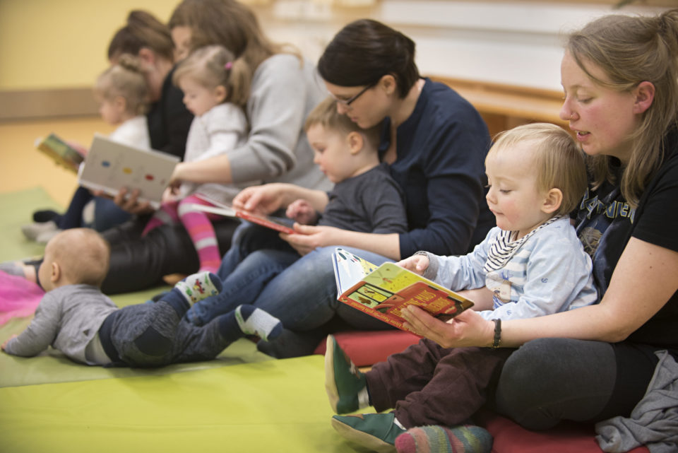 Buchstart, Gedichte für Wichte in der Elternschule Harburg